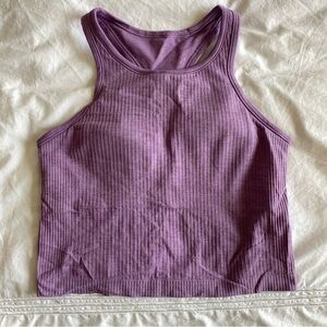 Lululemon Ebb to Street Cropped Racerback Tank Top
Light Support, B/C Cup Size 8